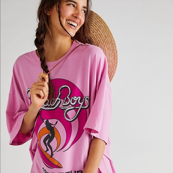Free People Tops - ✨NEW!✨ Free People The Beach Boys 1983 Tour Tee